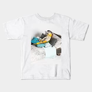 Sleepy Birb Kids T-Shirt